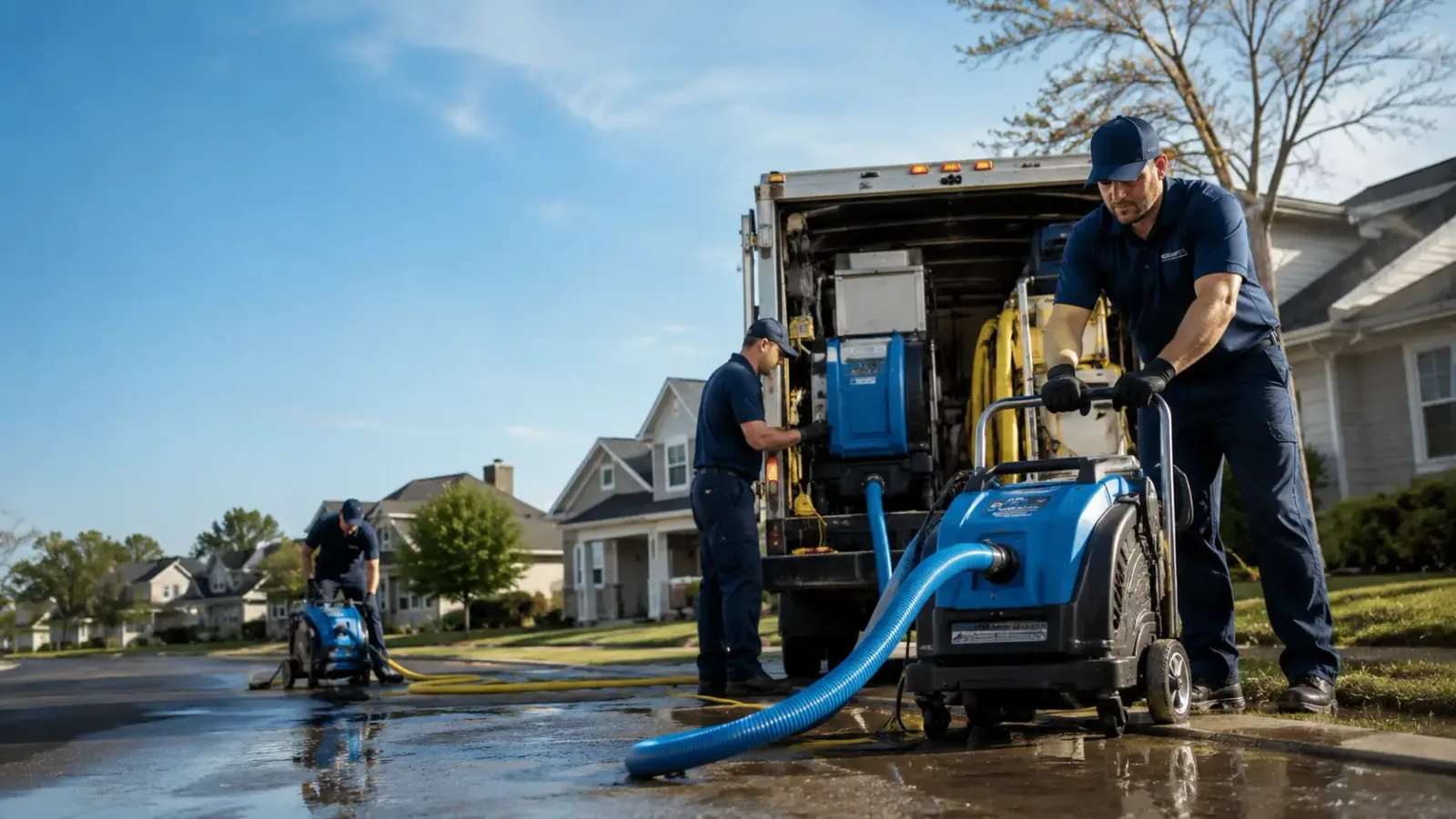 Flood Damage Cleanup in Center Cross, VA